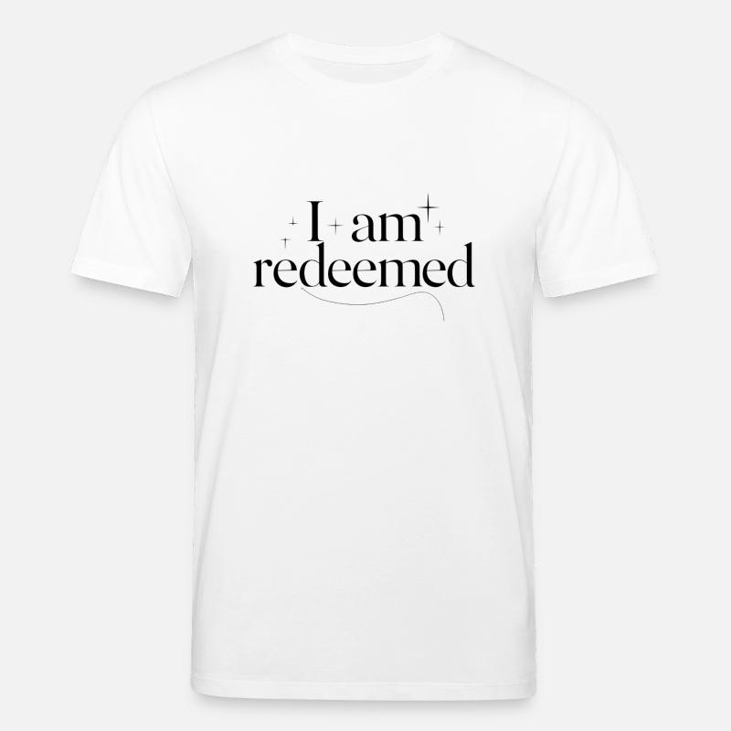 Ich bin errettet - Stanley/Stella Unisex Bio-T-Shirt CREATOR  - Weiß
