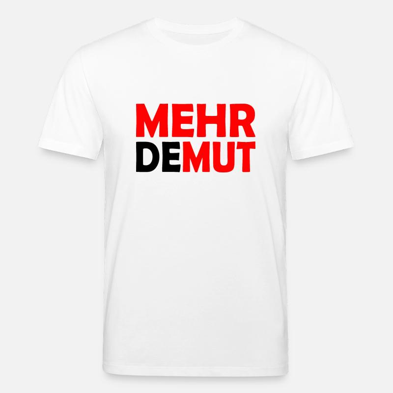 Demut - Stanley/Stella Unisex Bio-T-Shirt CREATOR - Weiß