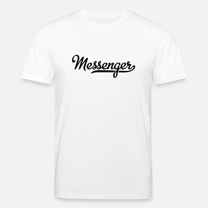 Fahrradkurier - Stanley/Stella Unisex Bio-T-Shirt CREATOR  - Weiß