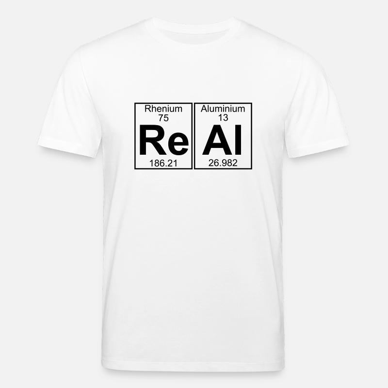 Re-Al (real) - Full - Stanley/Stella Unisex Bio-T-Shirt CREATOR  - Weiß