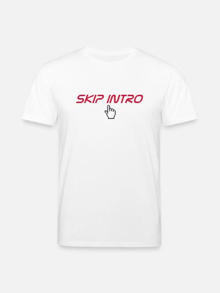 skip intro - Stanley/Stella CREATOR Unisex Organic T-Shirt - white