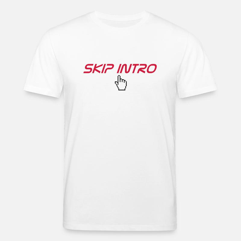 skip intro - T-shirt bio CREATOR Stanley/Stella Unisexe - blanc