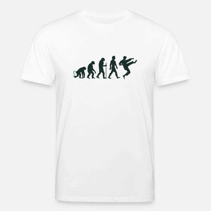 karate evolution - Stanley/Stella Unisex Bio-T-Shirt CREATOR  - Weiß