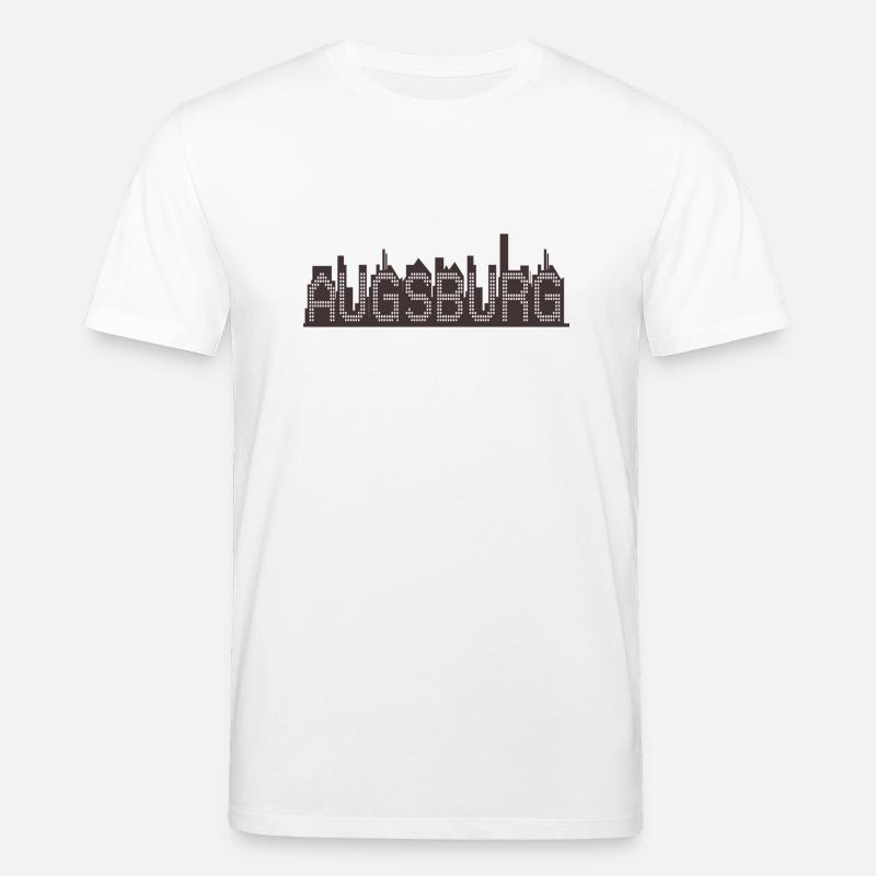 Skyline Augsburg - Stanley/Stella Unisex Bio-T-Shirt CREATOR  - Weiß