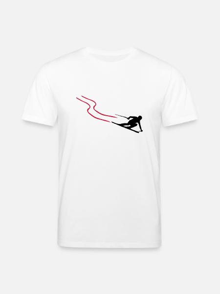 ski - Stanley/Stella Unisex Bio-T-Shirt CREATOR  - Weiß
