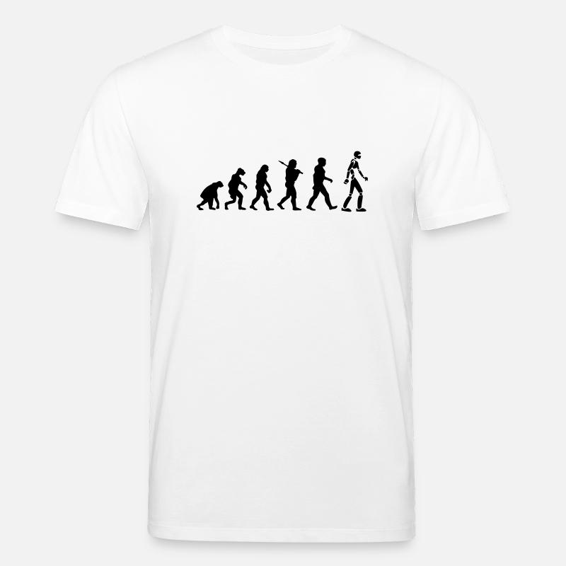 Robot Evolution - T-shirt bio CREATOR Stanley/Stella Unisexe - blanc