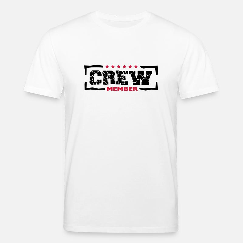 Crew Member Design - T-shirt bio CREATOR Stanley/Stella Unisexe - blanc