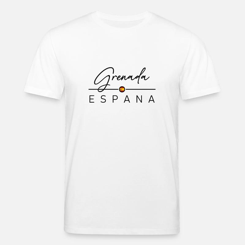 Espagne - Grenade - Espagne - España - T-shirt bio CREATOR Stanley/Stella Unisexe - blanc