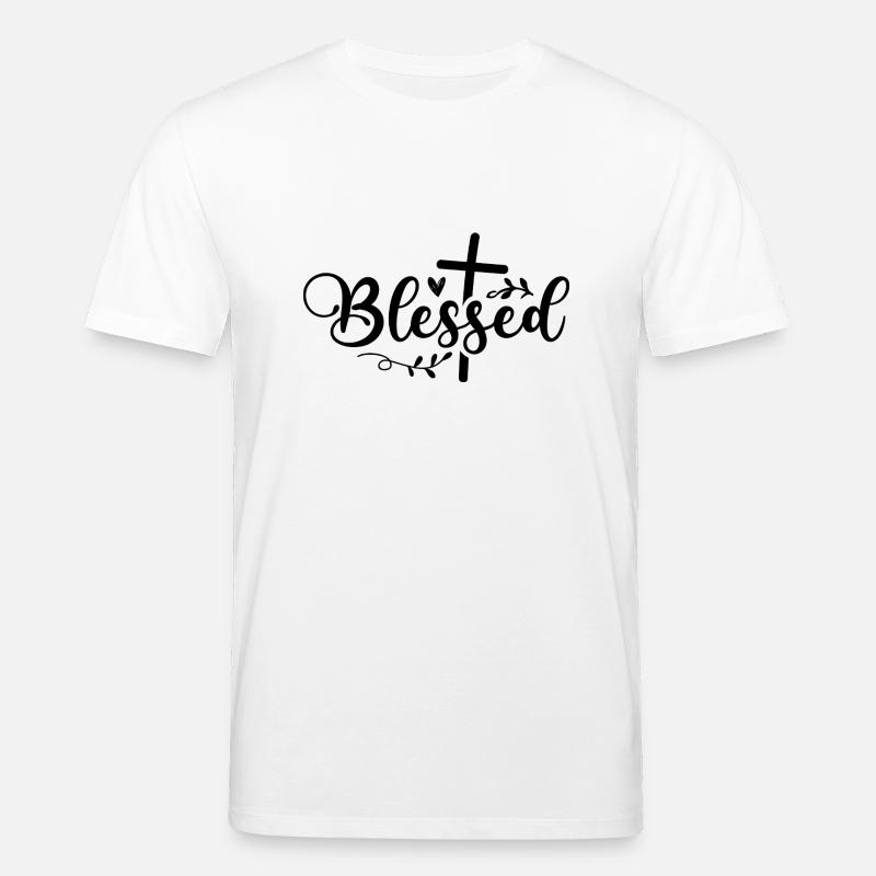 gesegnet - Stanley/Stella Unisex Bio-T-Shirt CREATOR  - Weiß
