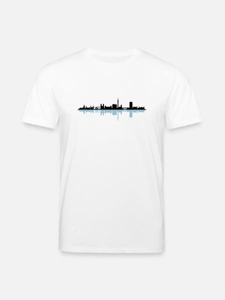 Skyline - Wuppertal - Stanley/Stella Unisex Bio-T-Shirt CREATOR - Weiß