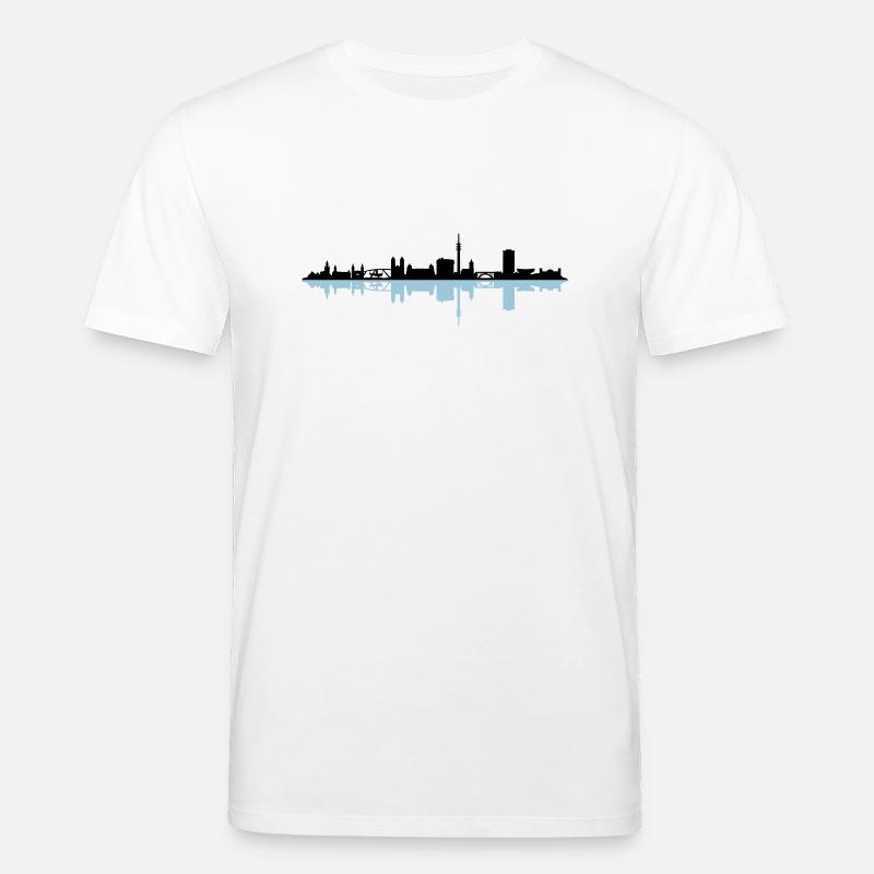 Skyline - Wuppertal - Stanley/Stella Unisex Bio-T-Shirt CREATOR  - Weiß