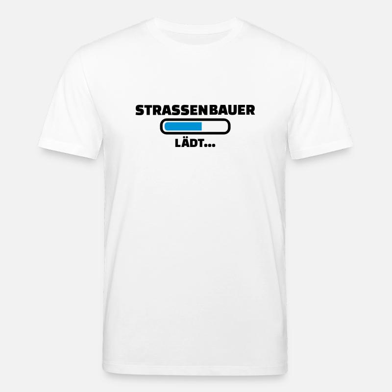 Straßenbauer - Stanley/Stella Unisex Bio-T-Shirt CREATOR - Weiß