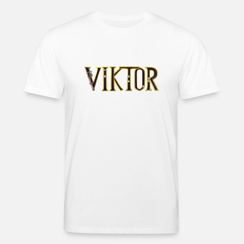 Viktor - Stanley/Stella Unisex Bio-T-Shirt CREATOR  - Weiß