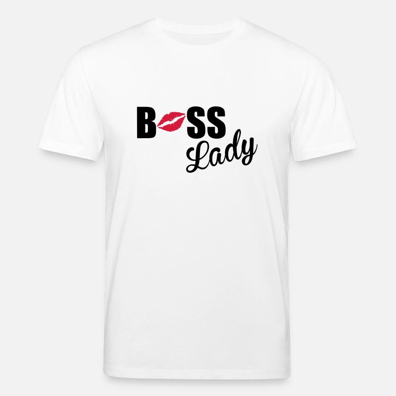 Boss Lady - Stanley/Stella Unisex Bio-T-Shirt CREATOR  - Weiß