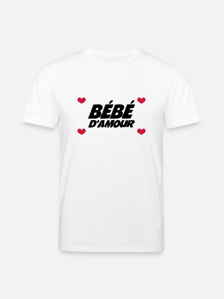 Bébé d'Amour - T-shirt bio CREATOR Stanley/Stella Unisexe - blanc