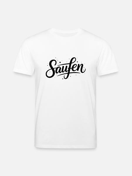 Booze - German Beer Memes - Stanley/Stella CREATOR Unisex Organic T-Shirt - white
