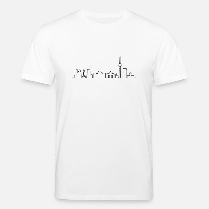 Skyline Berlin - Stanley/Stella Unisex Bio-T-Shirt CREATOR  - Weiß
