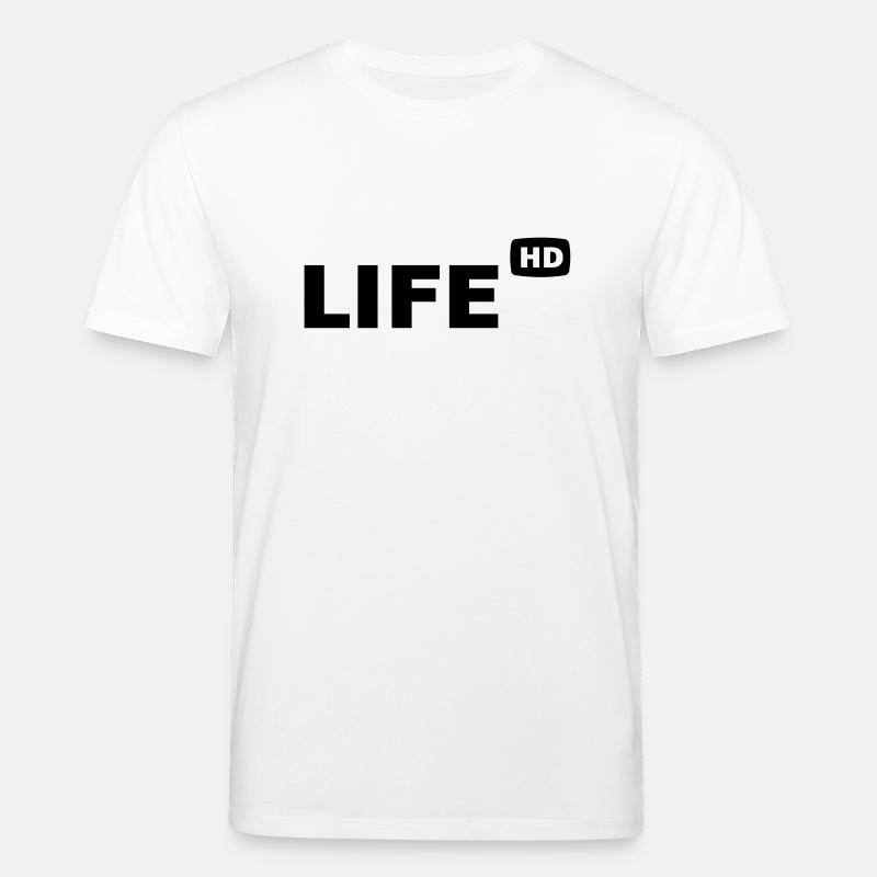 LIFE in HD - Stanley/Stella Unisex Bio-T-Shirt CREATOR  - Weiß