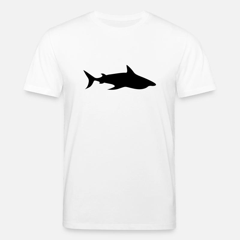 Hai Haifisch - Stanley/Stella Unisex Bio-T-Shirt CREATOR  - Weiß