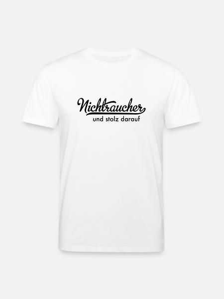 Nichtraucher - Stanley/Stella Unisex Bio-T-Shirt CREATOR  - Weiß