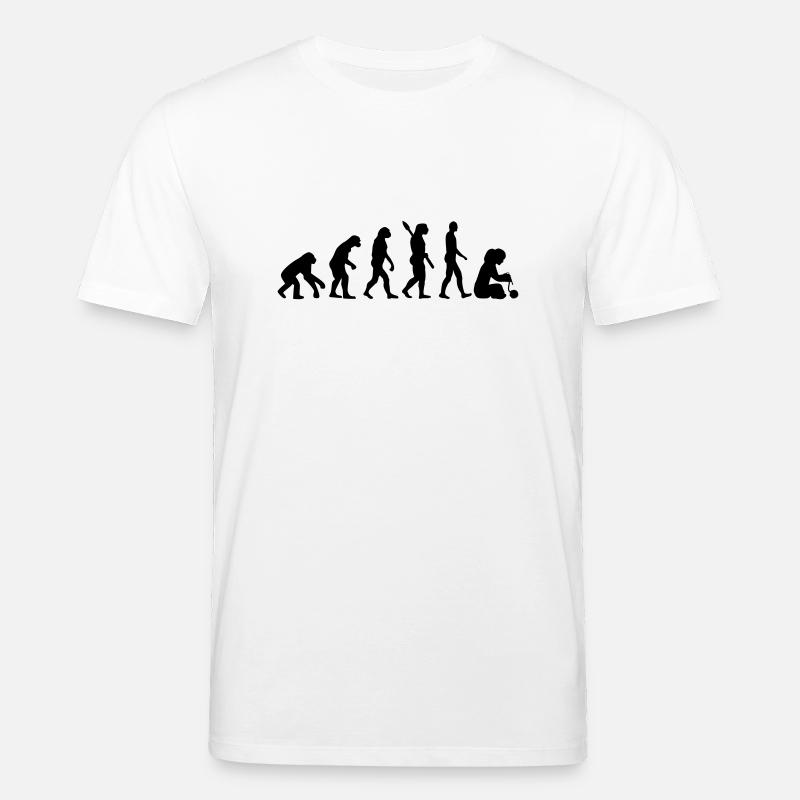 Evolution Tricoter - T-shirt bio CREATOR Stanley/Stella Unisexe - blanc