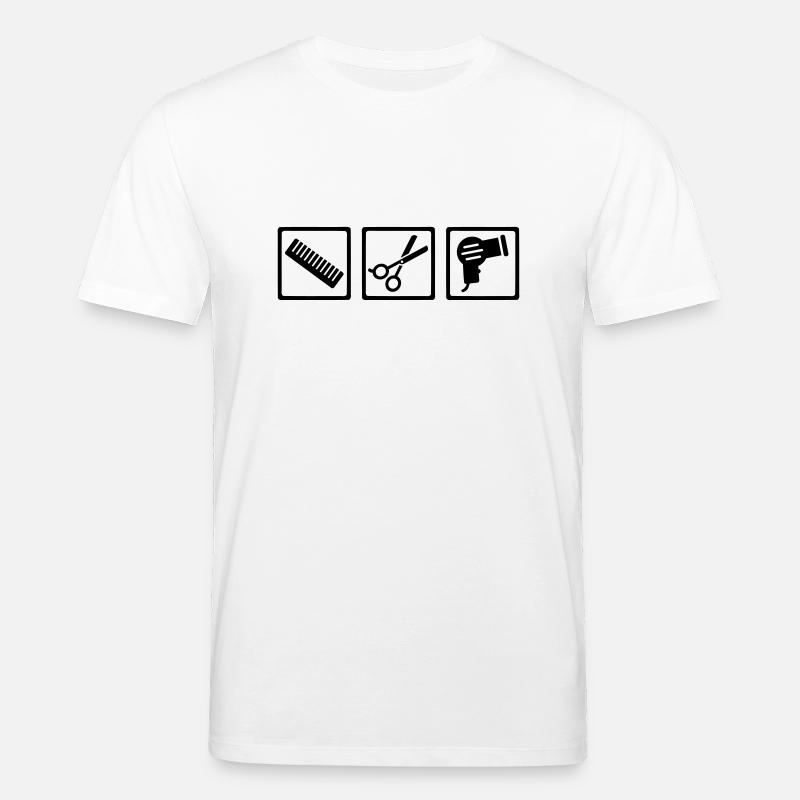 Friseur - Stanley/Stella Unisex Bio-T-Shirt CREATOR  - Weiß