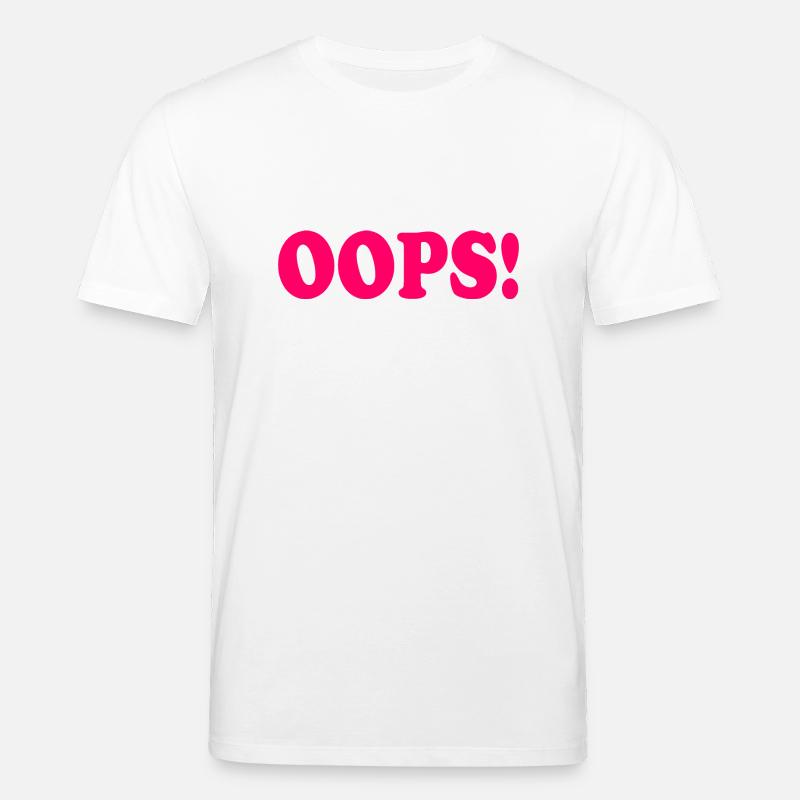 Oops - T-shirt bio CREATOR Stanley/Stella Unisexe - blanc