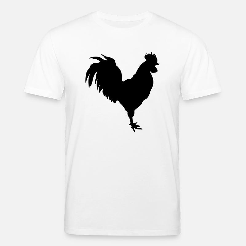 coq - T-shirt bio CREATOR Stanley/Stella Unisexe - blanc