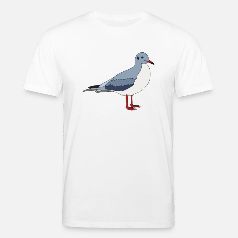 Frida die Möwe - Stanley/Stella Unisex Bio-T-Shirt CREATOR - Weiß