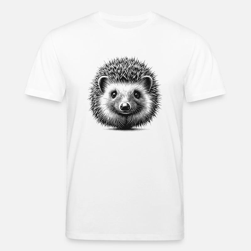 Igel - Stanley/Stella Unisex Bio-T-Shirt CREATOR  - Weiß