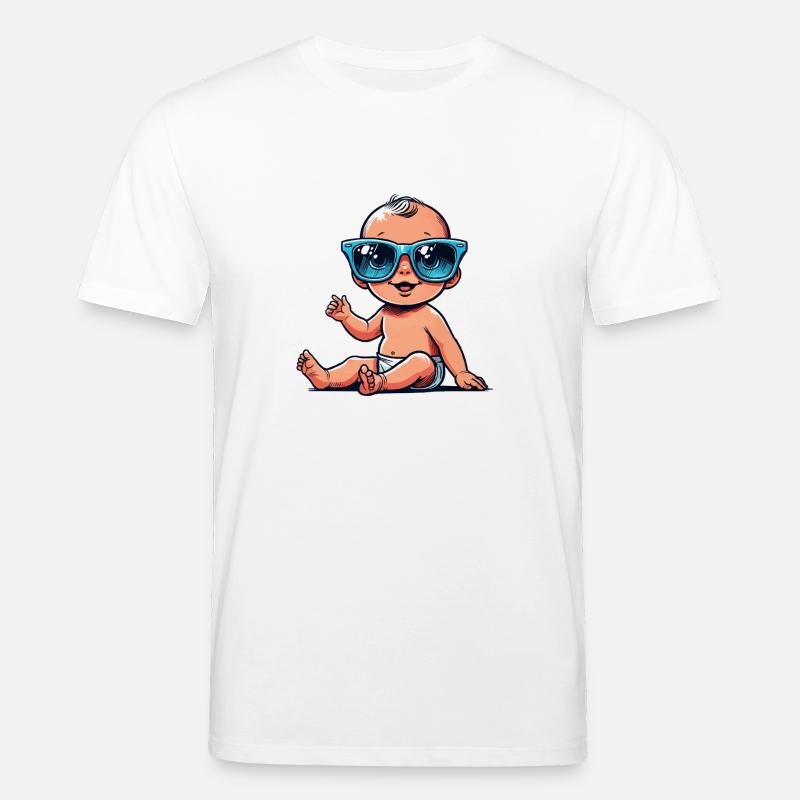 baby comic - Stanley/Stella Unisex Bio-T-Shirt CREATOR - Weiß