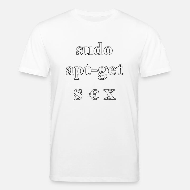 sudo apt-get S€X - Stanley/Stella Unisex Bio-T-Shirt CREATOR  - Weiß