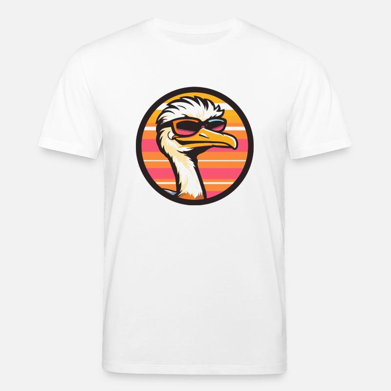 Strauß Comic Cool - Stanley/Stella Unisex Bio-T-Shirt CREATOR  - Weiß