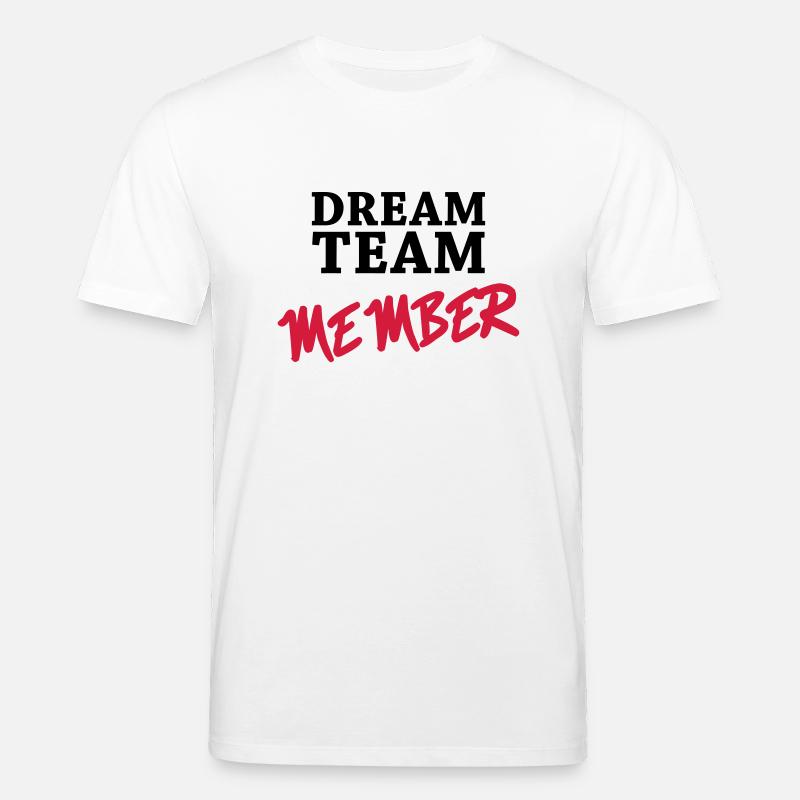 Dream Team Member - T-shirt bio CREATOR Stanley/Stella Unisexe - blanc