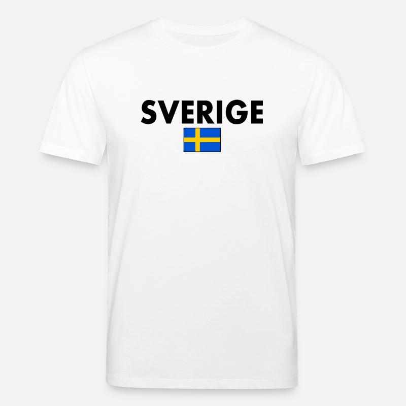 Sverige - Stanley/Stella Unisex Bio-T-Shirt CREATOR  - Weiß