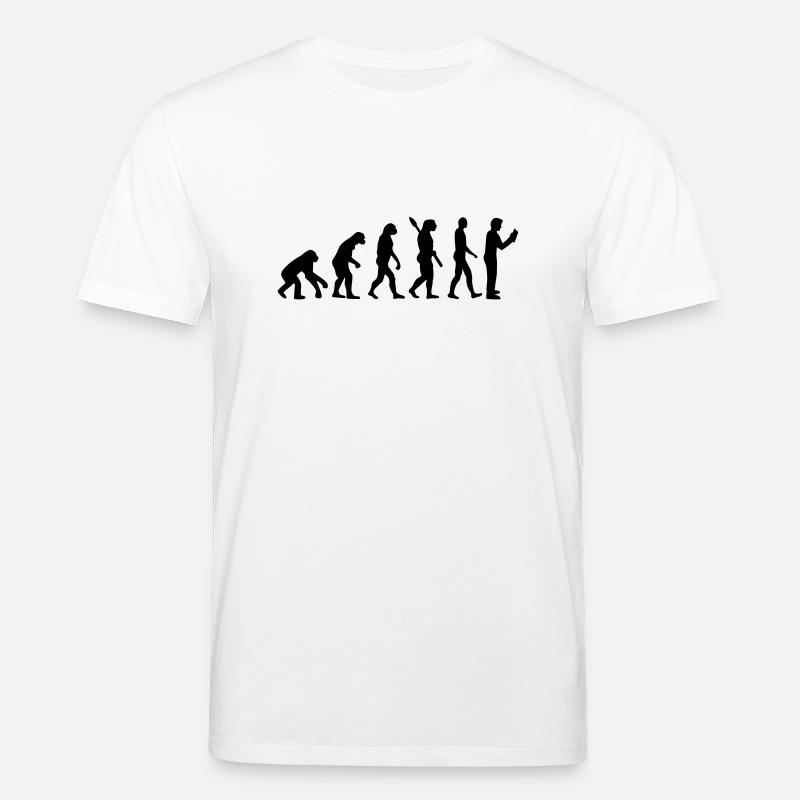 Evolution reading - Stanley/Stella CREATOR Unisex Organic T-Shirt - white