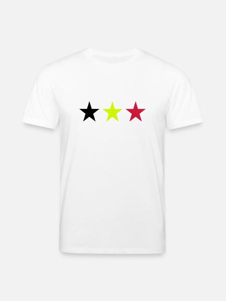 Belgien - Stanley/Stella Unisex Bio-T-Shirt CREATOR - Weiß