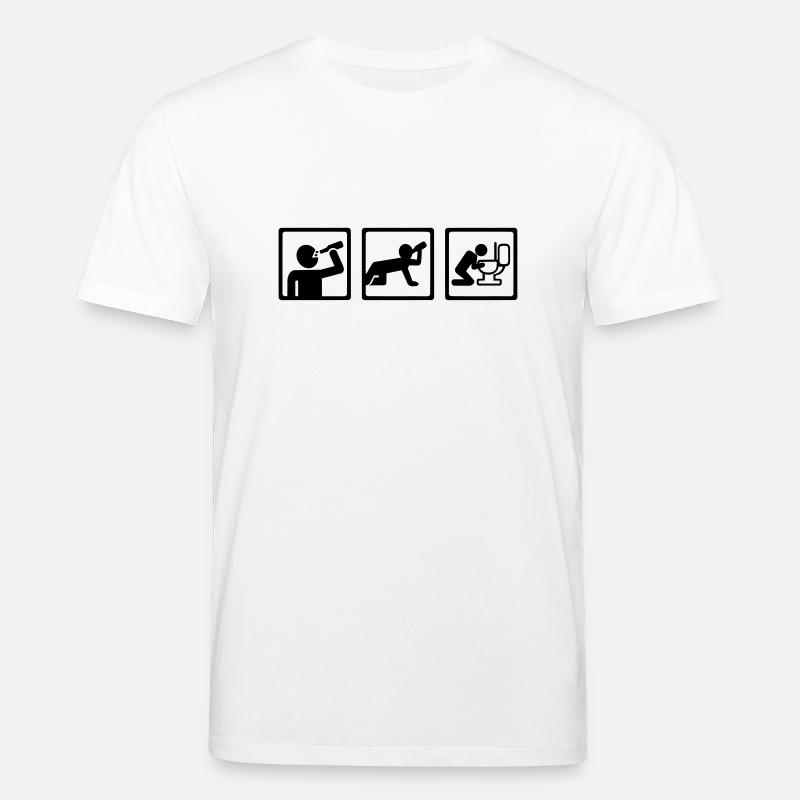 Alkohol - Stanley/Stella Unisex Bio-T-Shirt CREATOR  - Weiß