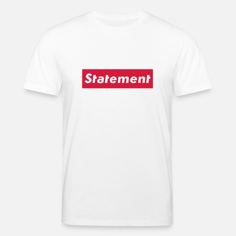Statement - Stanley/Stella Unisex Bio-T-Shirt CREATOR  - Weiß