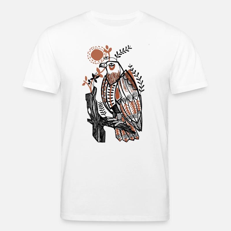 Adler - Stanley/Stella Unisex Bio-T-Shirt CREATOR  - Weiß