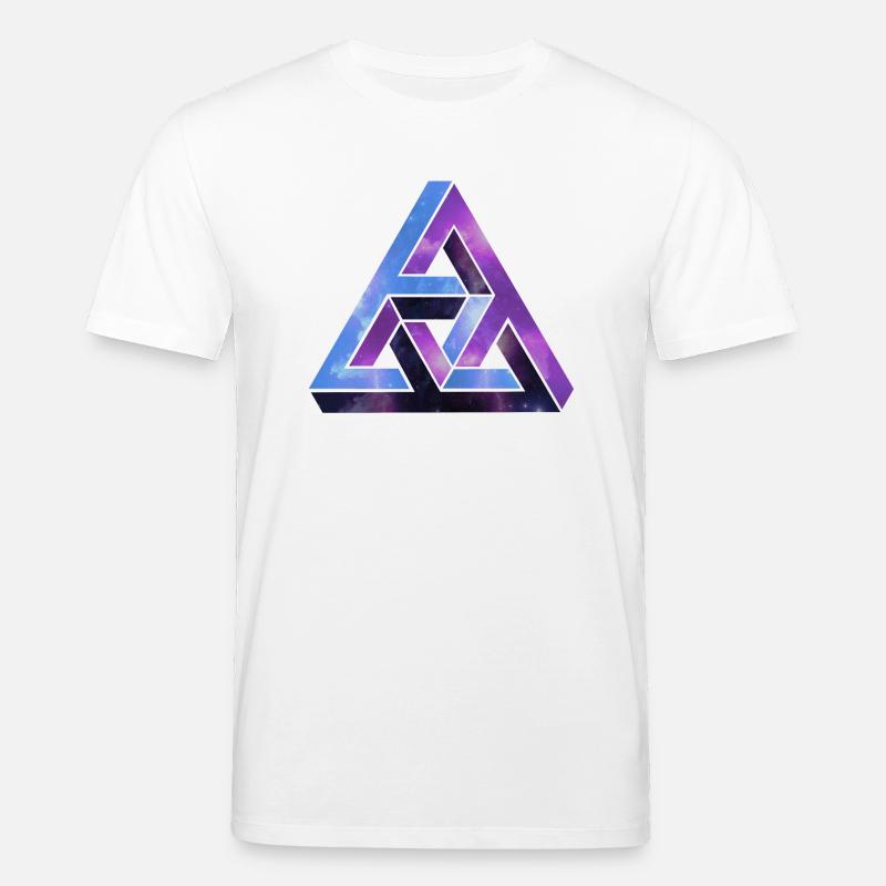 Optical illusion - optical illusion - Stanley/Stella CREATOR Unisex Organic T-Shirt - white