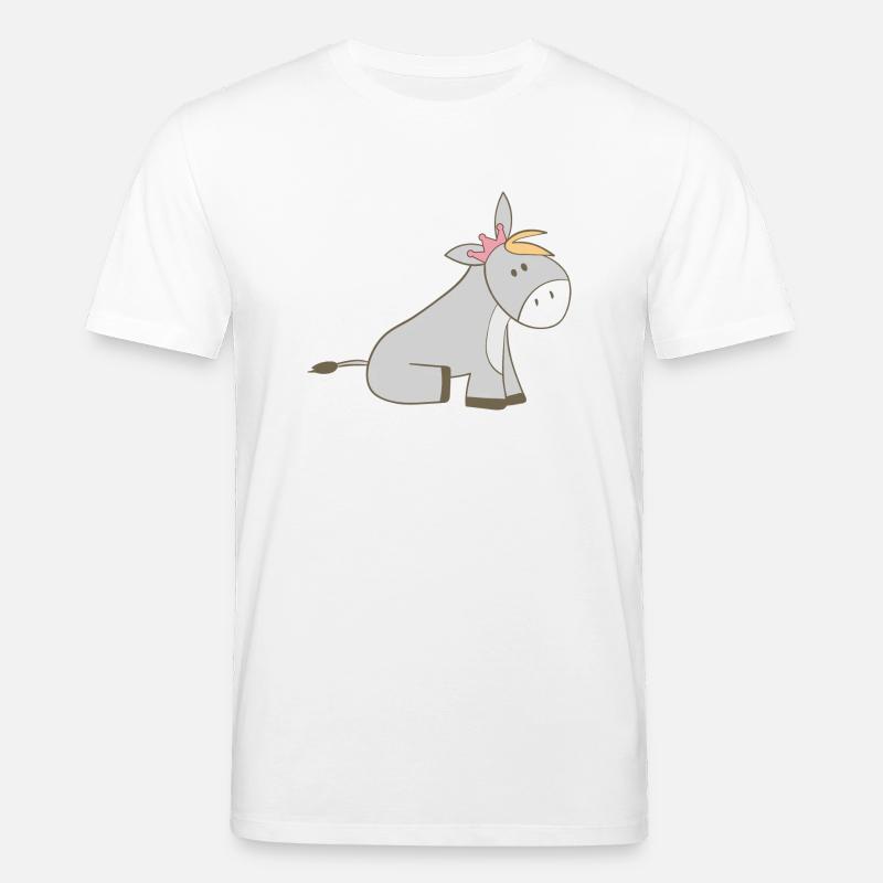 Esel - Stanley/Stella Unisex Bio-T-Shirt CREATOR  - Weiß
