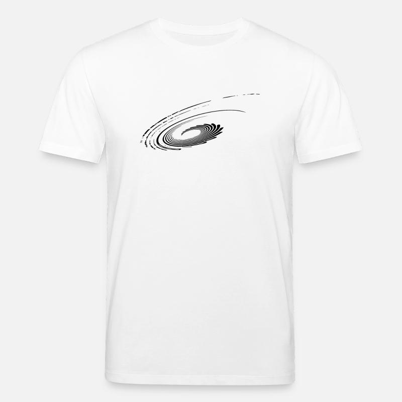 Geometric Planes Parabolas Ellipses Lines - Stanley/Stella CREATOR Unisex Organic T-Shirt - white