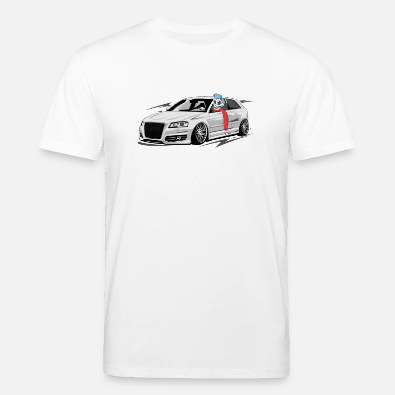 A3 8P S3 Skulldriver - Stanley/Stella Unisex Bio-T-Shirt CREATOR  - Weiß