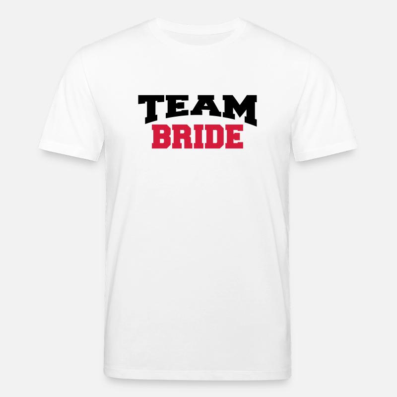 Team Bride - Stanley/Stella Unisex Bio-T-Shirt CREATOR  - Weiß