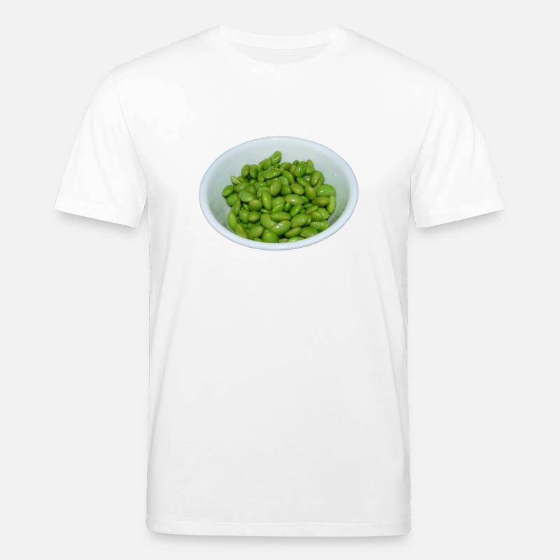 soybeans soja bohnen veggie - Stanley/Stella Unisex Bio-T-Shirt CREATOR - Weiß