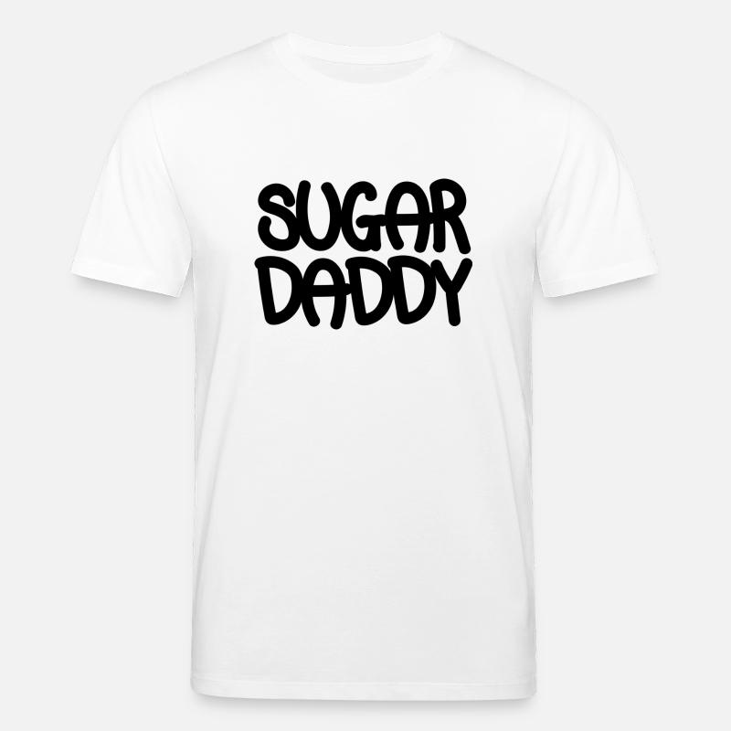 Sugar Daddy Noir - T-shirt bio CREATOR Stanley/Stella Unisexe - blanc