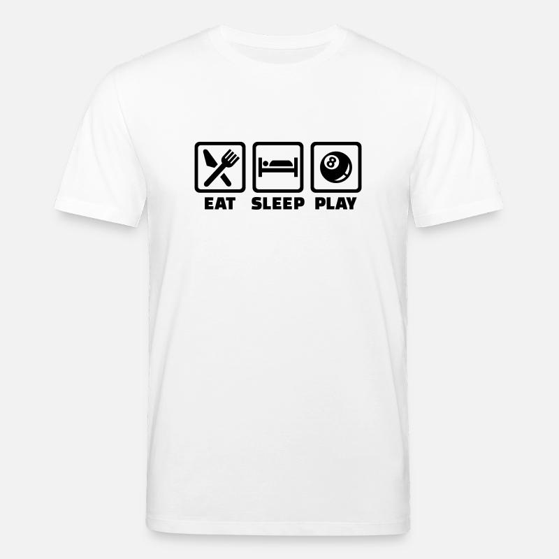 Billard - Stanley/Stella Unisex Bio-T-Shirt CREATOR  - Weiß