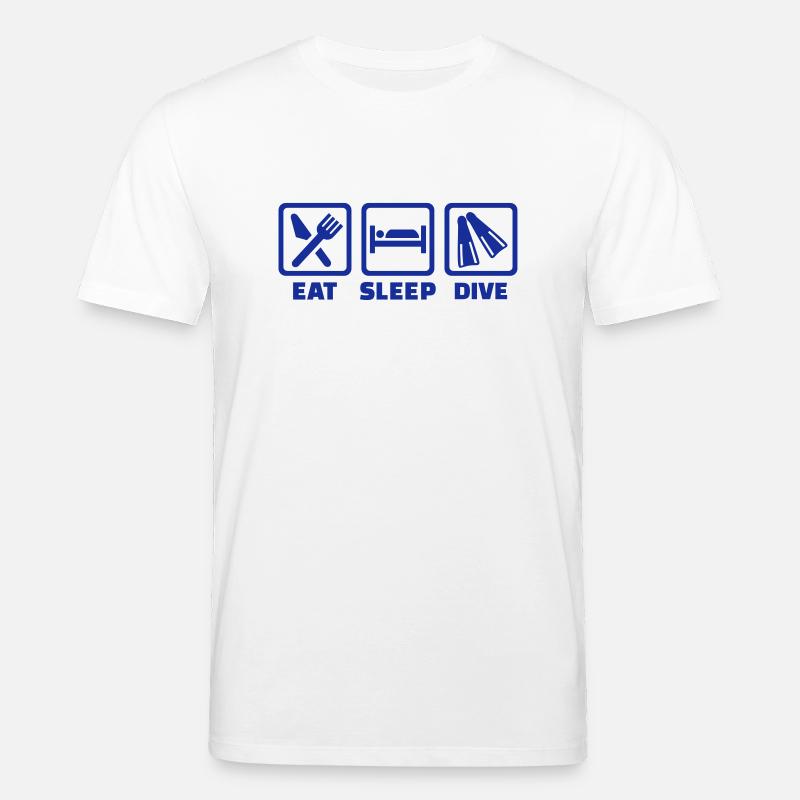 Tauchen - Stanley/Stella Unisex Bio-T-Shirt CREATOR  - Weiß