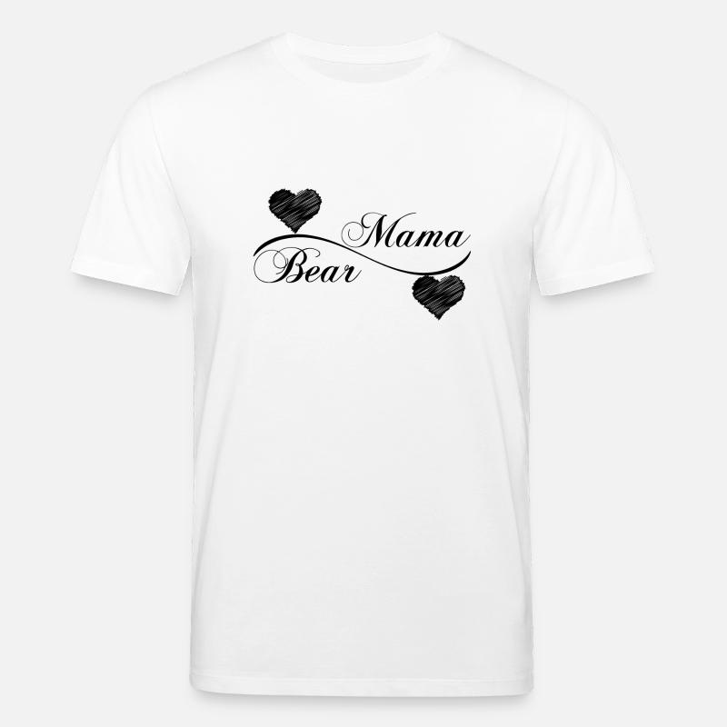 Mama Bear - Stanley/Stella Unisex Bio-T-Shirt CREATOR  - Weiß